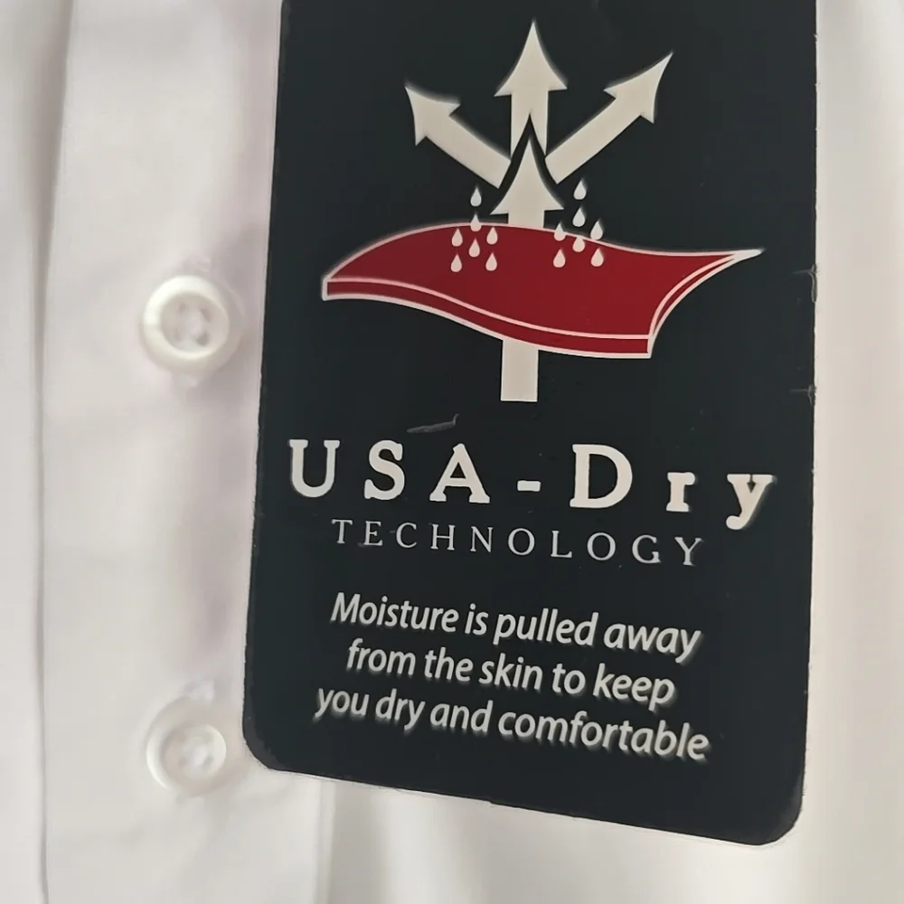 Mens Stars and Stripes Short Sleeve Polo Shirt Size 3XL NWT - Picture 5 of 7